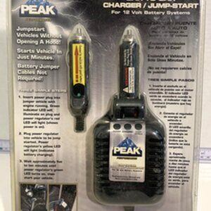 Peak Car-To-Car Starter/Charger/Jump Start - No Jumper Cables Needed - 12V Plug
